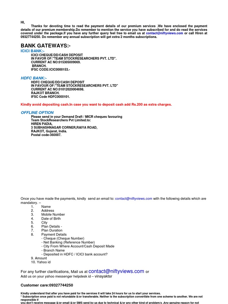 Payment | PDF | Finance & Money Management | Law