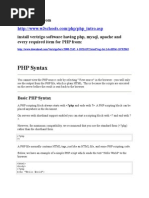 PHP Syntax: Downloaded From