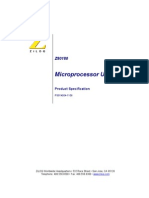 Microprocessor Unit: Product Specification