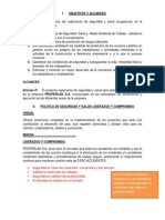 Reglamento de Seguridad y Salud II Darwin