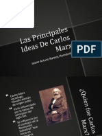 Las Principales Ideas de Carlos Marx