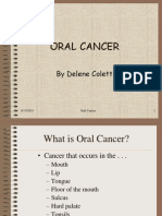Oral Cancer Presentation