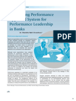 Developing Performance Appraisal System in Banks