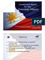 Investment Briefing for Filipinos Overseas