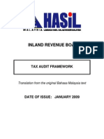 Tax Audit Framework (Ammendment 2009)[1]