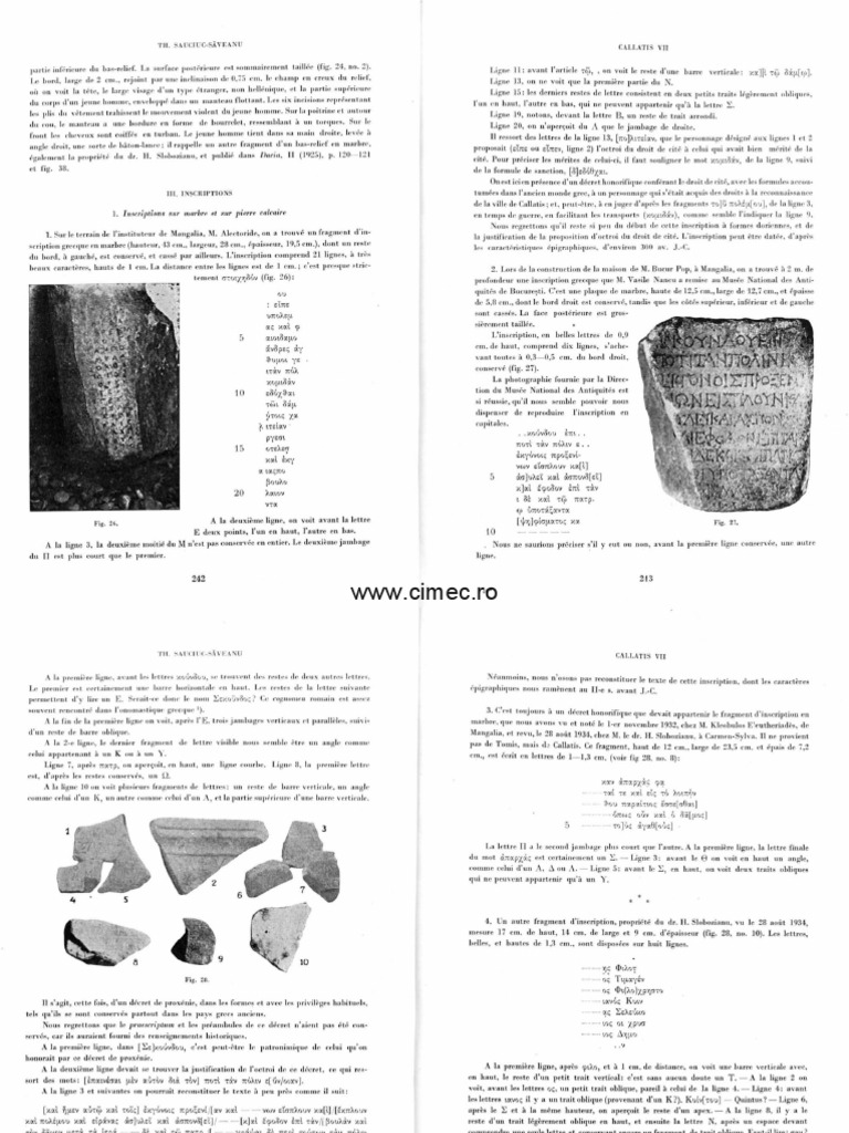 Revista Dacia Nr 7 8 1941 Paginile 131 261 Science Science Et Technologie
