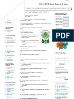 Ssc Quiz ( Importants on Polity)