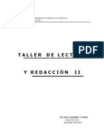 taller de lectura y redscción.