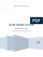 Buku Pedoman Dan Panduan Praktikum Ilmu Kimia Dasar 2013 PDF