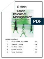 E-HRM ( Final Hardcopy)