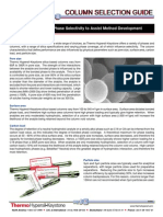 Column Selection Guide