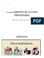 Fundamentos de La Etica Profesional