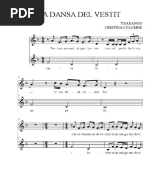 La Dansa Del Vestit En Fa M