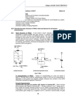 Code: DE06 Subject: Basic Electronics: N P N P N N