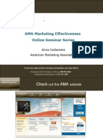 Increase Market Effectiveness - Webcast Slides - v3.1 For PDF