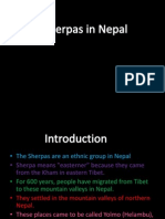 Sherpas of Nepal