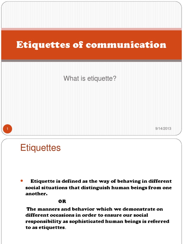 Conversation etiquette pdf picture