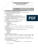 Cuestionarios de Seguridad Fisica Auditoria Informatica