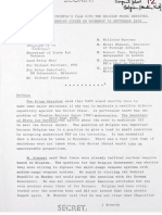 Vertrouwelijk Verslag Van de Vergadering in 1979 Tussen België en Groot-Brittannië Over Kernwapens