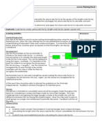 Lesson Plan Similar Areas