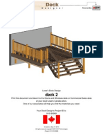 Deck 2: Lowe's Deck Design