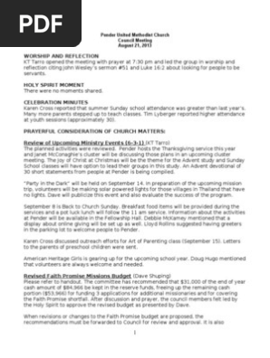 Council Meeting Minutes 08-21-13
