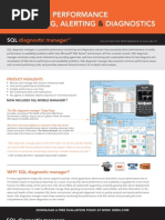 SQL Diagnostic Manager Datasheet