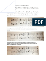 3 - Choosing Chords To Approach An Imperfect Cadence