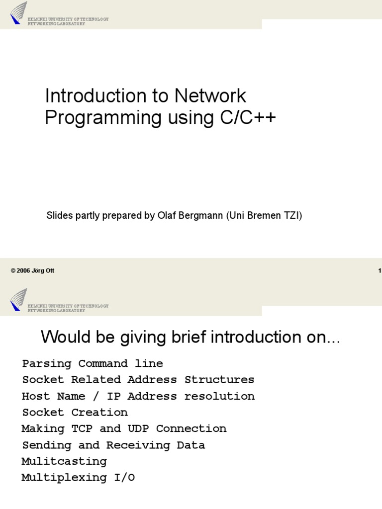 Network Programming C | Download Free PDF | Network Socket | Port ...