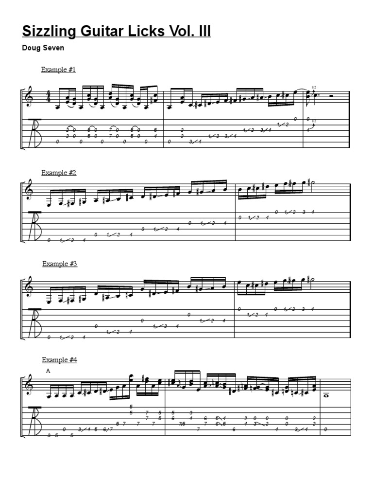 Country Guitar Tabs PDF Loisirs
