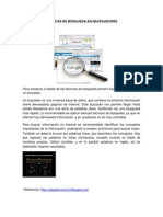 Técnicas de Búsqueda en Navegadores