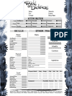 NWoD GodMachine 2-Pagev2 Interactive