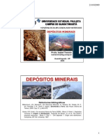 Aula 1 - Depósitos Minerais - Introdução