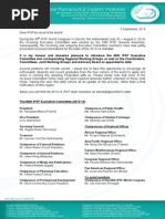 Announcement of IPSF Team 2013-14