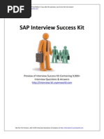 Download SAP Interview Success Kit by anshah SN16816993 doc pdf