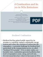 Biodiesel Combustion