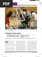 Parallel Squat: A Closer Look at The