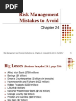 Risk Management Mistakes To Avoid