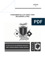 Fundamentals of Video Tape Recorder (VTR) SS 05466