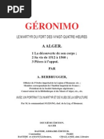 Download Geronimo-Le Martyr Du Fort Des Vingt-quatre-heures -1859 by Belhamissi SN16819004 doc pdf