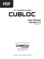 Cub Loc Touch Manual