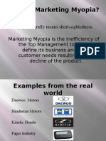 What Is Marketing Myopia?
