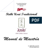 Manual de Reiki Nivel de Maestria