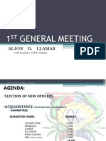 Gen Meeting