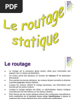 Routage Statique