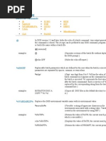 Dos Commands