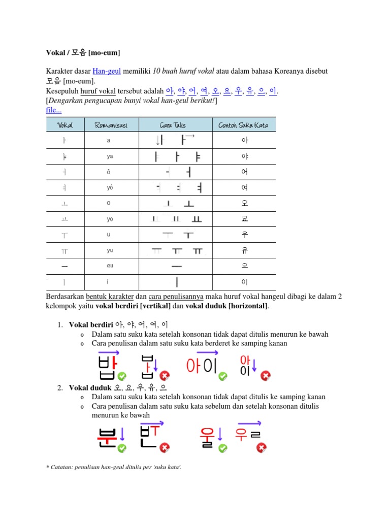 Korean Language | PDF | Seni & Disiplin Bahasa | Kajian Bahasa Asing