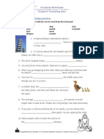 Worksheet 6.: Vocabulary Practice