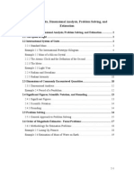 Chapter 2 Units, Dimensional Analysis, Problem Solving, and Estimation