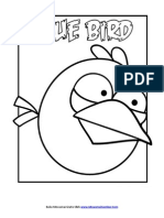 Buku Mewarnai Gambar Angry Birds 2